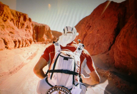 Backpack having settled a bit low on my back