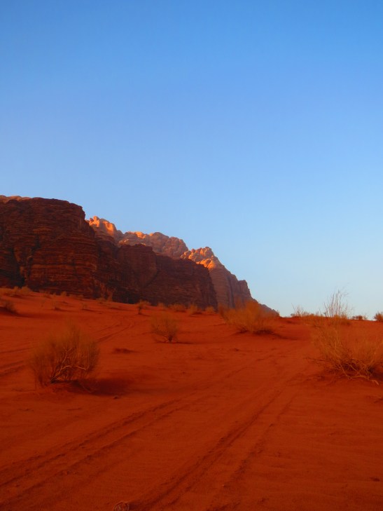 Martian looking sand-scape. The Al-Hasany Dunes.